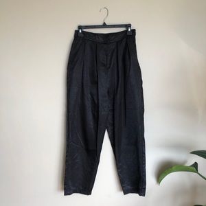 Urban Outfitters High Waist Black Trousers